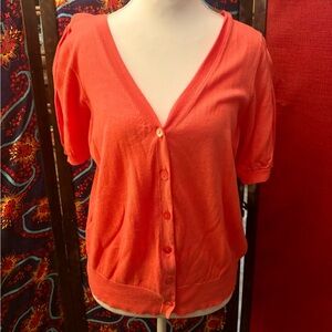 Women's V-Neck Button-Up sweater